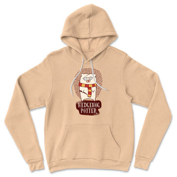 Hedge Hog Potter Hoodie in Heather Sand Dune color